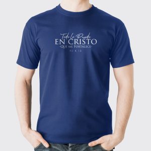 13. Camiseta HOMBRE Todo lo puedo en Cristo