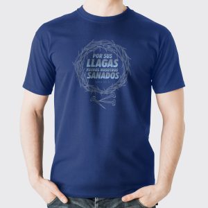 15. Camiseta HOMBRE Por sus llagas