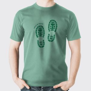 11. Camiseta HOMBRE huellas