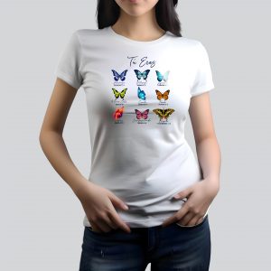 7. Camiseta MUJER mariposas