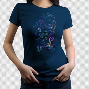 25. Camiseta MUJER God is love