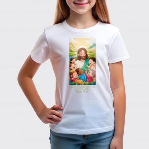 10. Camiseta NIÑA Dejad que los niños vengan a mí