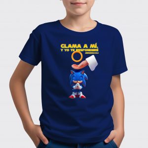 2. Camiseta NIÑO Sonic, Clama a mi