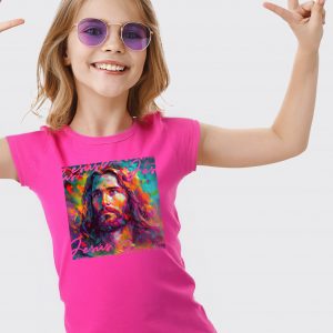 9. Camiseta NIÑA Rostro de Jesús